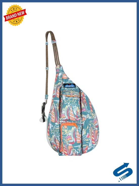 Handbags - Mini Rope Bag Cotton Canvas Crossbody Sling Bag